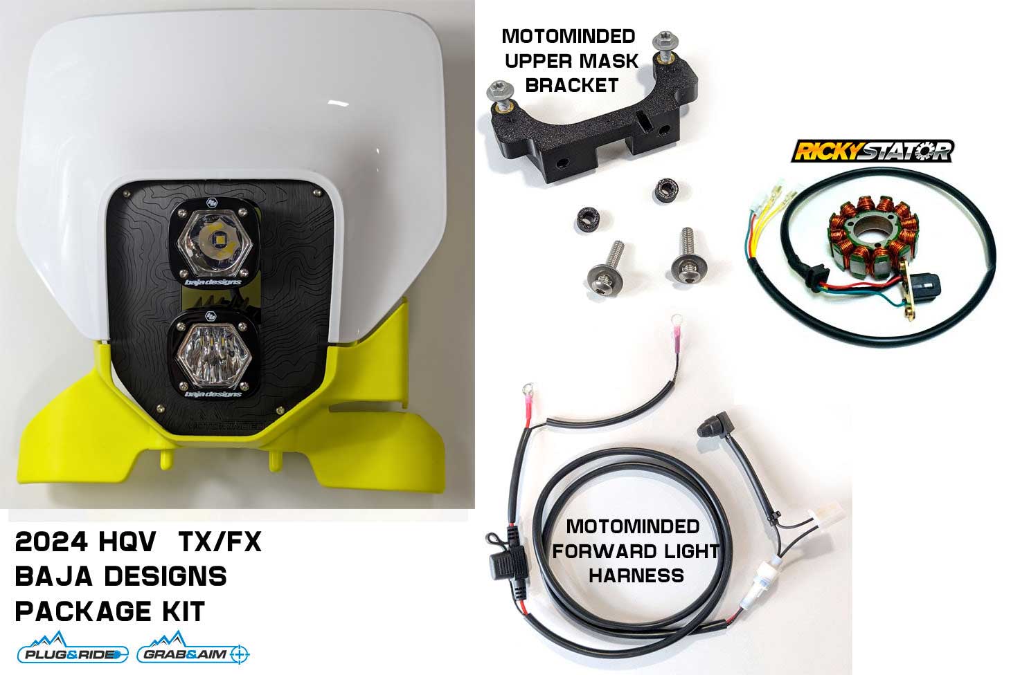 LED Kits for Husqvarna 2023-25 TX *Package Kit*