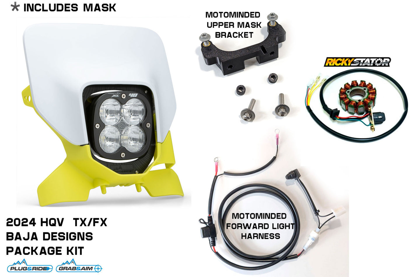 LED Kits for Husqvarna 2023-25 TX *Package Kit*