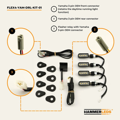 HammerLEDs Kit for Yamaha Tenere 700