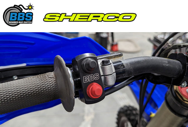 BBS- Bomber Bar Switch Double Sherco - Kill and ON/OFF light