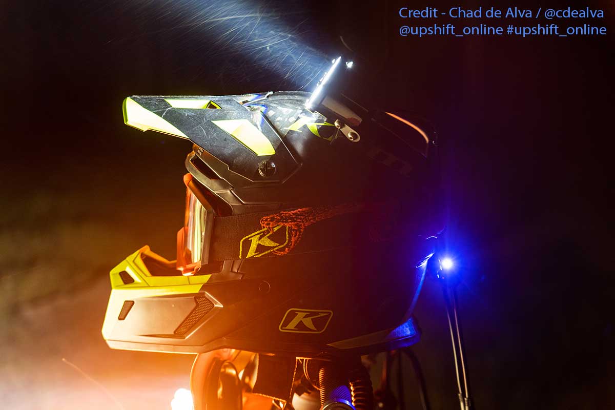 dirt bike helmet mounted led light Torch